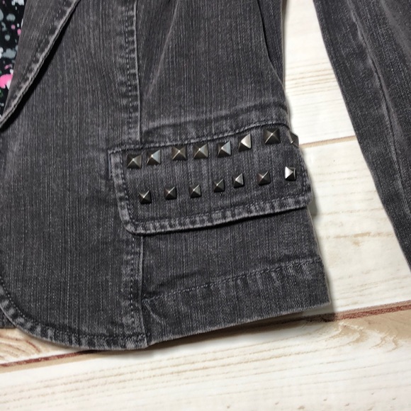 🚨Rachel Roy studded denim jean jacket - Picture 3 of 8